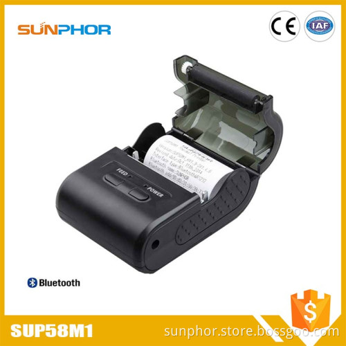 portable thermal bluetooth receipt printer for android smartphones and tablets